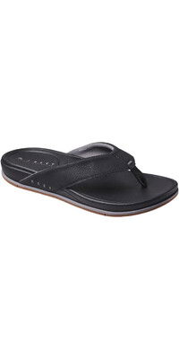 2024 Reef Mens Cushion Bonzer Sandals CJ4042 - Black / Gum